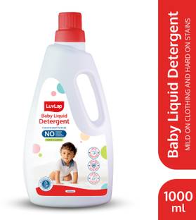 LuvLap Baby Laundry Detergent 1000ml, pH Balanced Dermatologically tested formula Liquid Detergent