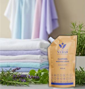 fromvedas Natural Herbal Washing liquid(Organic) Lavender Liquid Detergent
