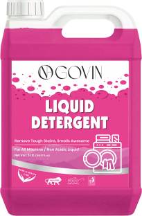 GOVIN WASH Liquid Detergent, Suitable for Front Load And Top Load Detergent, Rose Liquid Detergent