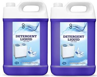 FLISKO WASHING MACHINE & LAUNDRY COMBO DETERGENT LIQUID (10L FRONT LOAD DETERGENT) Multi-Fragrance Liquid Detergent