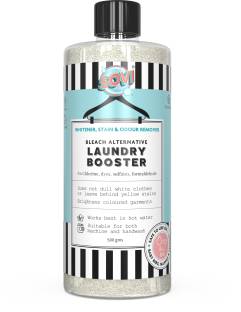 SOVI Laundry Booster Whitener, Brightener, Odor & Stain Remover, Safe for Baby Clothe Citrus Liquid Detergent