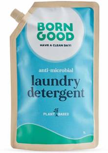 Born Good Plant Based Anti Microbial Refill Liquid Laundry Detergent -Front load,Top load Fresh Liquid Detergent
