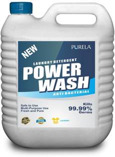 PURELA Liquid Detergent, Suitable for top load detergent and front load liquid detergent, Wash Detergent for Washing Machine and Hand Wash Lavender Liquid Detergent Lavender Liquid Detergent