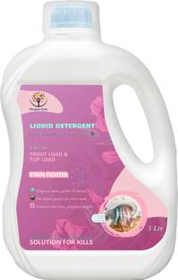 DURGAM CARE Primmum Laundry Detergent for Fabric Care, for front & top load machine(Pink) Lavender Liquid Detergent