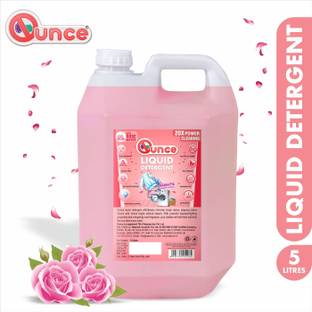 Ounce Laundry Detergent Liquid With Fabric Softner|Suits Top & Front Washing Machines Rose Liquid Detergent