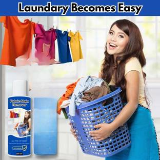 VOBI Powerful Fabric Stain Remover – Fast, Safe & Effective on Clothes & Upholstery Lime Liquid Detergent