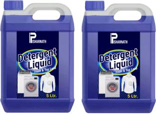 Pisharnath Classic And High-Quality Multi Fragrance Front Load Washing Machine Liquid 10L Lavender Liquid Detergent