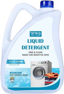 WNG Laundry Liquid for Washing machine | Suitable for handwash also Aqua Liquid Detergent