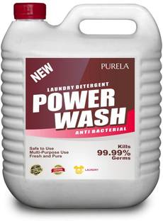 PURELA Liquid Detergent, Suitable for top load detergent and front load liquid detergent, Wash Detergent for Machine and Hand Wash Rose Liquid Detergent Rose Liquid Detergent