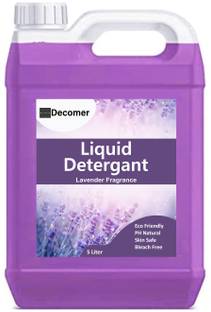 Decomer Liquid Detergent, All type for cloth, use for top load and front load purple Lavender Liquid Detergent