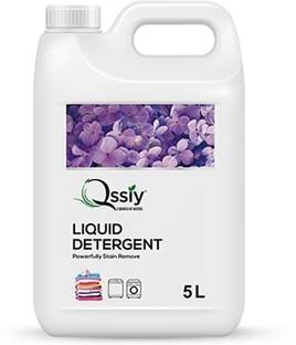 QSSIY liquid detergent 5 Liter, Skin Friendly and Long Lasting Fragrance Lavender Liquid Detergent