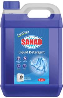 sanad HIGH QUALITY AND FAST CLEANING LIQUID DETERGENT 5L Multi-Fragrance Liquid Detergent