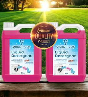 VARNIPLUS VARNI PLUS PREMIUM LIQUID DETERGENT TOP &FONT LOAD 5 +5 LITER Multi-Fragrance Liquid Detergent