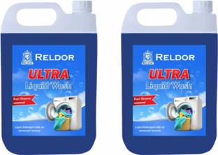 RELDOR Suitable for top & front load liquid detergent for Machine and Hand Wash Lavender Liquid Detergent