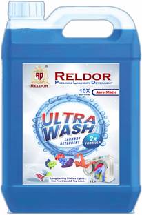 RELDOR Ultra Wash Top load & Front Load machine liquid detergent Multi-Fragrance Liquid Detergent