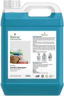 Shatras Laundary Liquid Detergent For All Types Of Cloths Lavender Liquid Detergent
