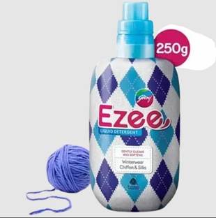godrej ezee Liquid Detergent 250g for Winter Wear | No Soda Formula | Fresh Liquid Detergent