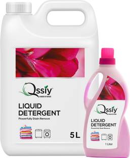QSSIY Liquid Detergent Suitable For Top Load & Front Load Washing Machine Rose Liquid Detergent