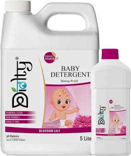 Diolty Baby Liquid Detergent, Anti-Bacterial washing liquid for Baby Clothes Lily Liquid Detergent