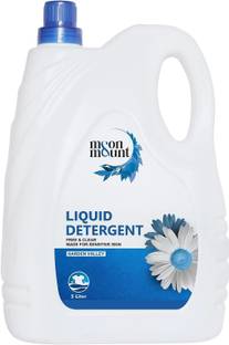 Moon and Mount Liquid Detergent Suitable for top load detergent and front load liquid detergent Aqua Liquid Detergent