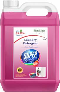 BlingMing Laundry Liquid Detergent For Top-Load And Front Load Machine Pink Lily Lily Liquid Detergent