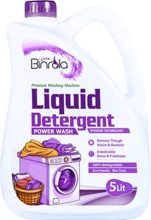 Binrola Liquid Detergent, Suitable Detergent for top load & front load detergent(purple) Classic Liquid Detergent