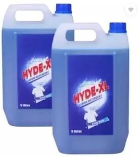 HYDE-XL for top & front load liquid detergent for Machine and Hand Wash (5+5L) Lavender Liquid Detergent