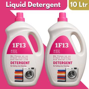 1F13 Fluff Matic Liquid Detergent 10L washing machine top and front load, super clean Lavender Liquid Detergent
