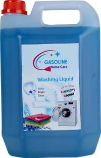 Gasoline Washing machine liquid detergent top load and front load -blue(5 ltr) Multi-Fragrance Liquid Detergent