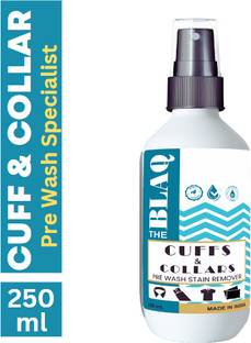 THE BLAQ Cuffs and Collar PreWash Stain Remover(Tea,Berry,Wine,Blood,Swet,Oil&PetStains) Liquid Detergent