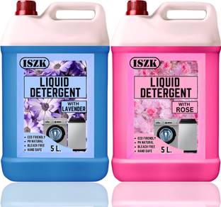 ISZK Liquid Detergent 10L Dermatologically Tested – Safe for Sensitive Skin Lavender Liquid Detergent