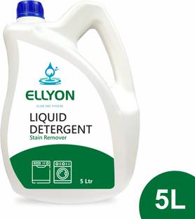 ELLYON Green Front & Top Load Fabric Liquid Detergent For Machine and Hand Wash Multi-Fragrance Liquid Detergent
