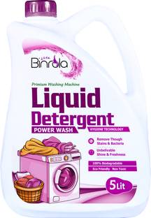 Binrola Liquid Detergent Suitable Detergent for top load Rose Liquid Detergent