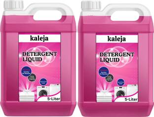 kaleja Detergent Liquid Suitable For Top Load & Front Load Washing Machine Rose Liquid Detergent