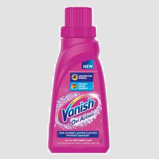 Vanish Removes Stains, Whitens Whites and Brightens Colors Classic Liquid Detergent