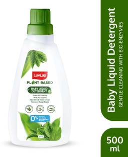 LuvLap Plant Based Baby Laundry Detergent, 500ml, With Bio-Enzymes, Aloe Vera & Neem Liquid Detergent