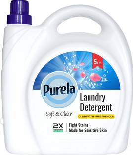 PURELA Liquid Detergent Suitable For Top Load & Front Load Washing Machine Classic Liquid Detergent