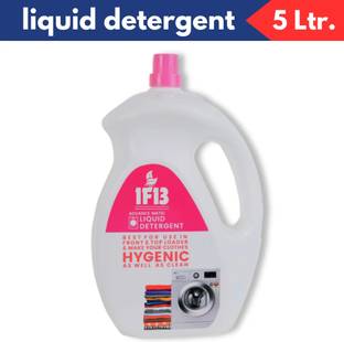 1F13 Ultra Wash fluff Matic Top load & Front Load machine liquid detergent Jasmine Liquid Detergent