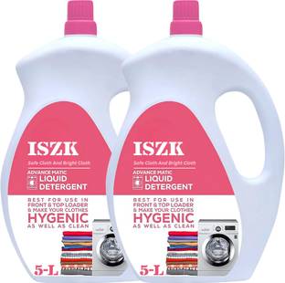 ISZK Liquid Detergent 10L Top Load & Front Load Liquid Detergent Rose Liquid Detergent