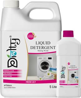 Diolty Liquid Detergent, Laundry Liquid For Fabric Care & Skin Friendly Lily Liquid Detergent