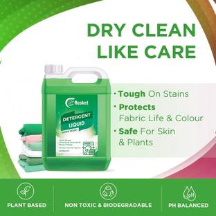 EROSKET Natural green liquid Best For Front & Top load Machines Multi-Fragrance Liquid Detergent