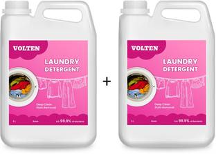 Volten Liquid Detergent For all Type Of Cloth, Liquid For Top & Front Load Machine Rose Liquid Detergent