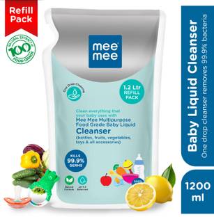 MeeMee Baby liquid cleanser for bottle ,food grade,accessories, vaggie, kills 99% germ Liquid Detergent