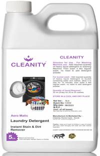 cleanity Liquid detergent for washing machine Lavender Liquid Detergent
