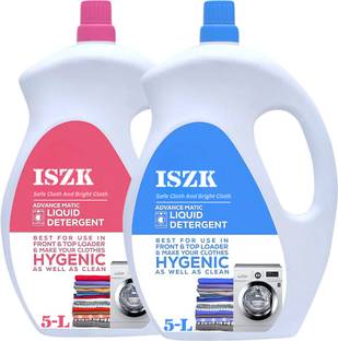 ISZK Liquid Detergent 10L Top Load & Front Load Liquid Detergent 10L Rose Liquid Detergent