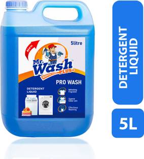 MR WASH Liquid Detergent Laundry Front Load/Top Load/Bucket Wash - 5L Floral Liquid Detergent