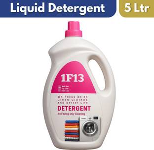1F13 Fluff Matic Liquid Detergent | washing machine top and front load, super clean Lavender Liquid Detergent