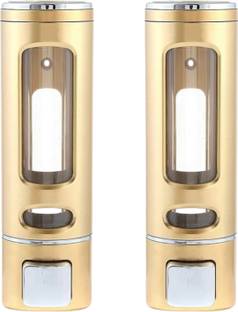 Citipro Premium & Shiny Wall Mounted Shampoo/Liquid Soap Dispenser(Pack of 2) 0.4 L Liquid, Shampoo, Gel, Foam, Lotion, Sanitizer Stand, Conditioner, Soap Dispenser