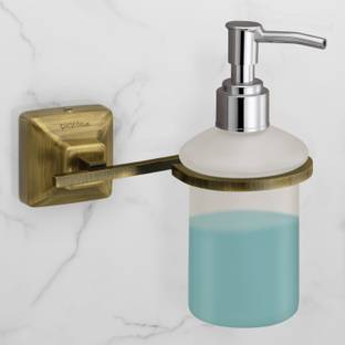 Plantex Squaro Stainless Steel 304 Grade Hand Wash Dispenser/Bathroom Accessories 200 ml Shampoo, Soap, Liquid Dispenser