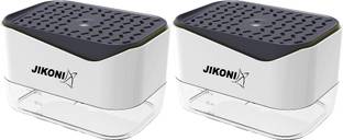 Jikoni Probus Soap Gel/Liquid Dispenser and Sponge Holder Twin Pack 0.25 L Gel, Liquid Dispenser